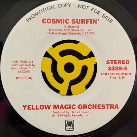 Yelloq magic orchestra cosnic surfin